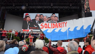 Avusturya da 1 Mayıs kutlaması