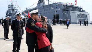 Bahriyeliler açık deniz eğitimine çıktı