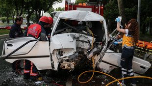 Bakırköy'de trafik kazası: 1 yaralı