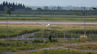 Balıkesir'de eğitim uçağı düştü