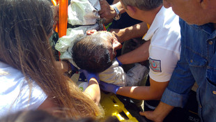 Balıkesir'de kanalizasyon terfi çukuruna düşen işçi kurtarıldı