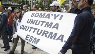 Başkentte Soma eylemi