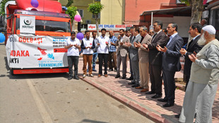 Bayırbucak Türkmenlerine yardım