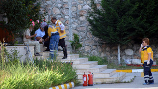 Bilecik'te otomobil yangını