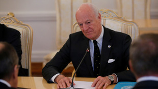 BM Suriye Özel Temsilcisi Mistura Moskova'da