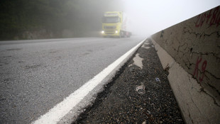 Bolu Dağı'nda yoğun sis