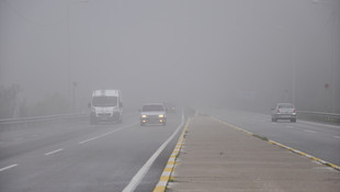 Bolu Dağı'nda yoğun sis