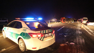 Bolu'da trafik kazası: 22 yaralı