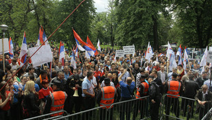 Bosna Sırp Cumhuriyeti'nde hükümet karşıtı protesto