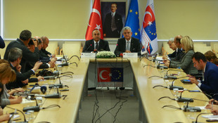 Bozkır-Çavuşoğlu ortak basın toplantısı