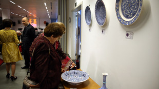 Brüksel'de çini sergisi ve klasik Türk müziği konseri