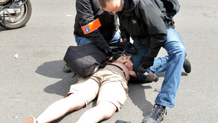 Brüksel'de gösteri