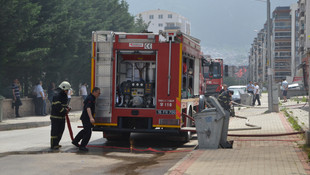 Bursa'da ev yangını