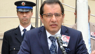 Bursada şehit olan polis memuru için tören düzenlendi