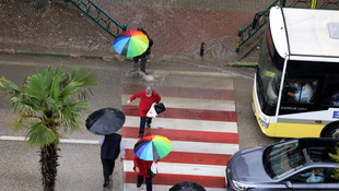 Bursa'da şiddetli yağış