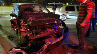 Bursa'da trafik kazası: 2 yaralı
