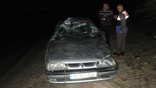 Çanakkale'de otomobil uçurumdan düştü: 2 yaralı
