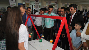 Cizre'de bilim fuarı