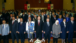 Erdoğan'a fahri doktora unvanı