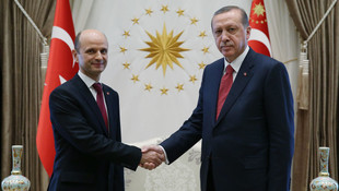 Cumhurbaşkanı Erdoğan, Makedonya'nın Ankara Büyükelçisi Mucunski'yi kabul etti