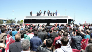 Cumhurbaşkanı Erdoğan Trabzon'a geldi