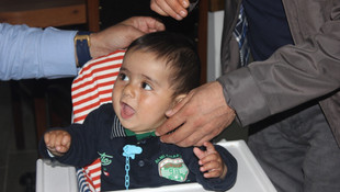 Cumhurbaşkanına teşekkür için pedal çeviren Suriyeli aile