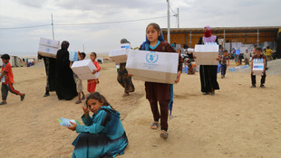 DAEŞ'in elinden kaçan siviller