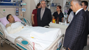 Doğankent'te baraj sahasındaki patlama