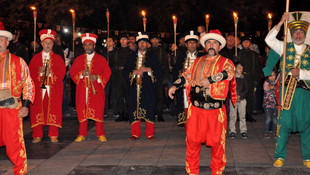 Düzce'de Fener Alayı Yürüyüşü