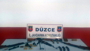 Düzce'de silah kaçakçılığı operasyonu