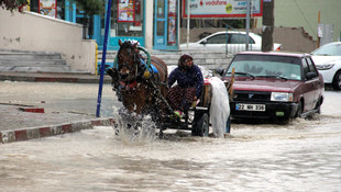 Edirne'de şiddetli yağış