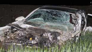 Elazığ'da iki otomobil çarpıştı: 2 ölü, 1 yaralı