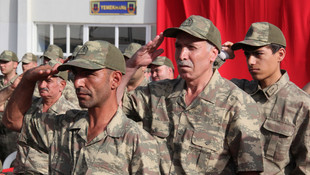 Engellilerin bir günlük askerlik heyecanı