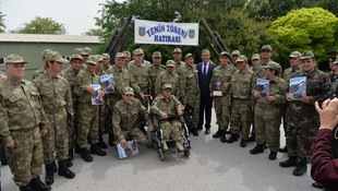 Engellilerin bir günlük askerlik heyecanı