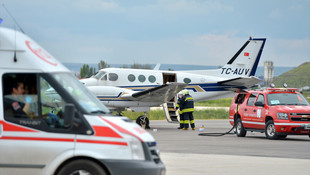 Eskişehir'de uçak kazası tatbikatı