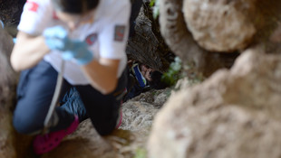 Falezlerden dördüncü kez kurtarıldı