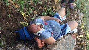 Fethiye'de kayalıktan düşen kişi kurtarıldı