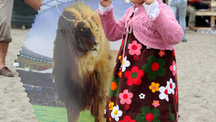 Fethiye'de şenlik havasında eylem