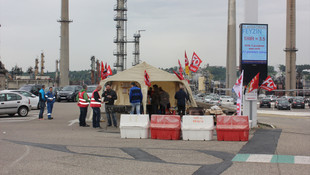 Fransa'daki benzin sıkıntısı