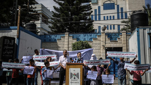 Gazzeli çocuklardan gösteri