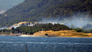 Gelibolu Yarımadası'nda ot yangını