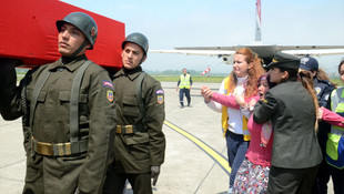 Şehit Erdoğanın cenazesi Zonguldaka getirildi