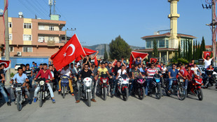 Hatay'da teröre tepki konvoyu oluşturuldu