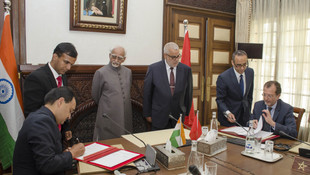 Hindistan Cumhurbaşkanı Yardımcısı Ensari, Fas’ta