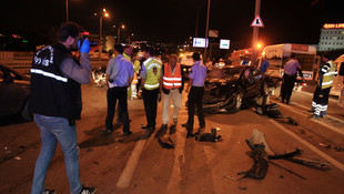 İstanbul'da trafik kazası : 1 ölü 3 yaralı