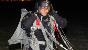 Kahraman komandolardan gece tatbikatı