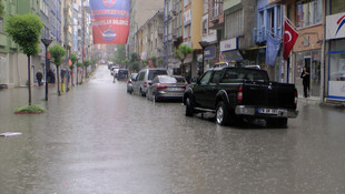Karabük'te sağanak