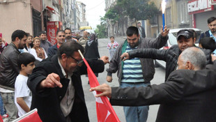 Kasımpaşa'da Binali Yıldırım kutlaması