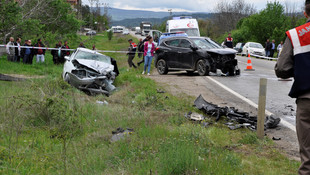 Kastamonuda feci kaza: 3 ölü 4 yaralı