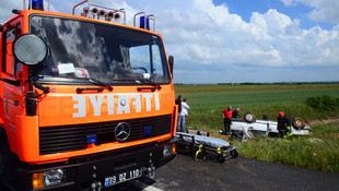 Kırklareli'de trafik kazası: 3 yaralı